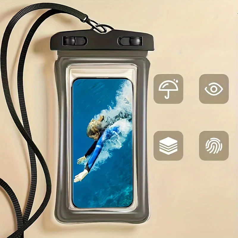Waterproof Phone Case    Durable Seal Perfect for Surfing  Floating Airbag Your Adventure Companion for Summer Outdoor Sports