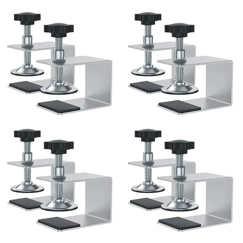 

Набор из 8 зажимов для мебельных панелей и ящиков, приспособление для столярных работ, крепеж для фасадов мебели, ручной инструмент - A68E