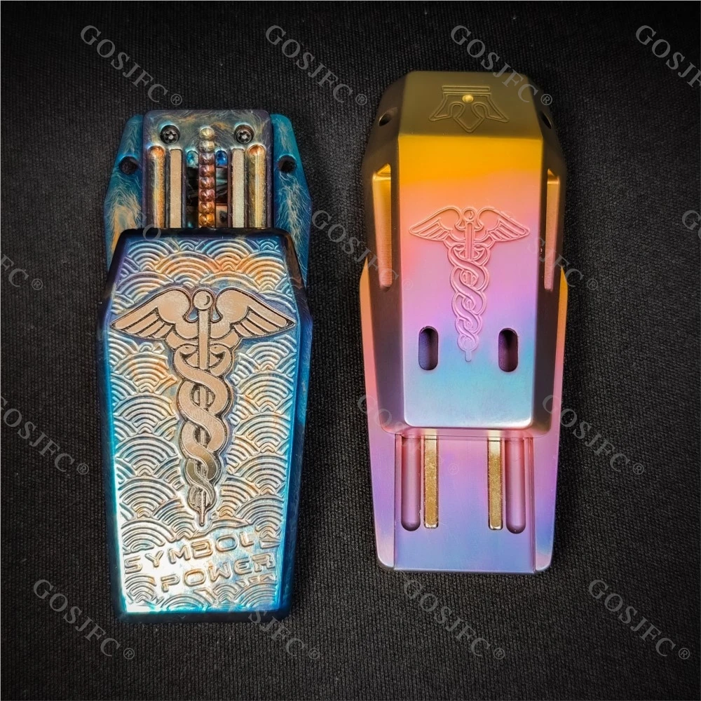 

ZDEDC Mace Spring Back Dingding Титановый слайдер-слайдер для снятия стресса Игрушки-непоседа для взрослых