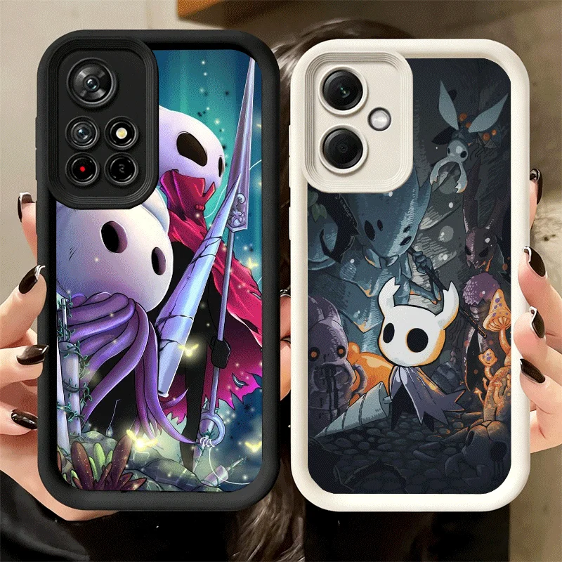 

Phone Case for Xiaomi Poco X7 X6 X5 X3 Pro H-Hollow K-Knight Game Shell M8 M7 M6 M5S X4 Redmi 15C 15 14C 13C 13 Soft Funda