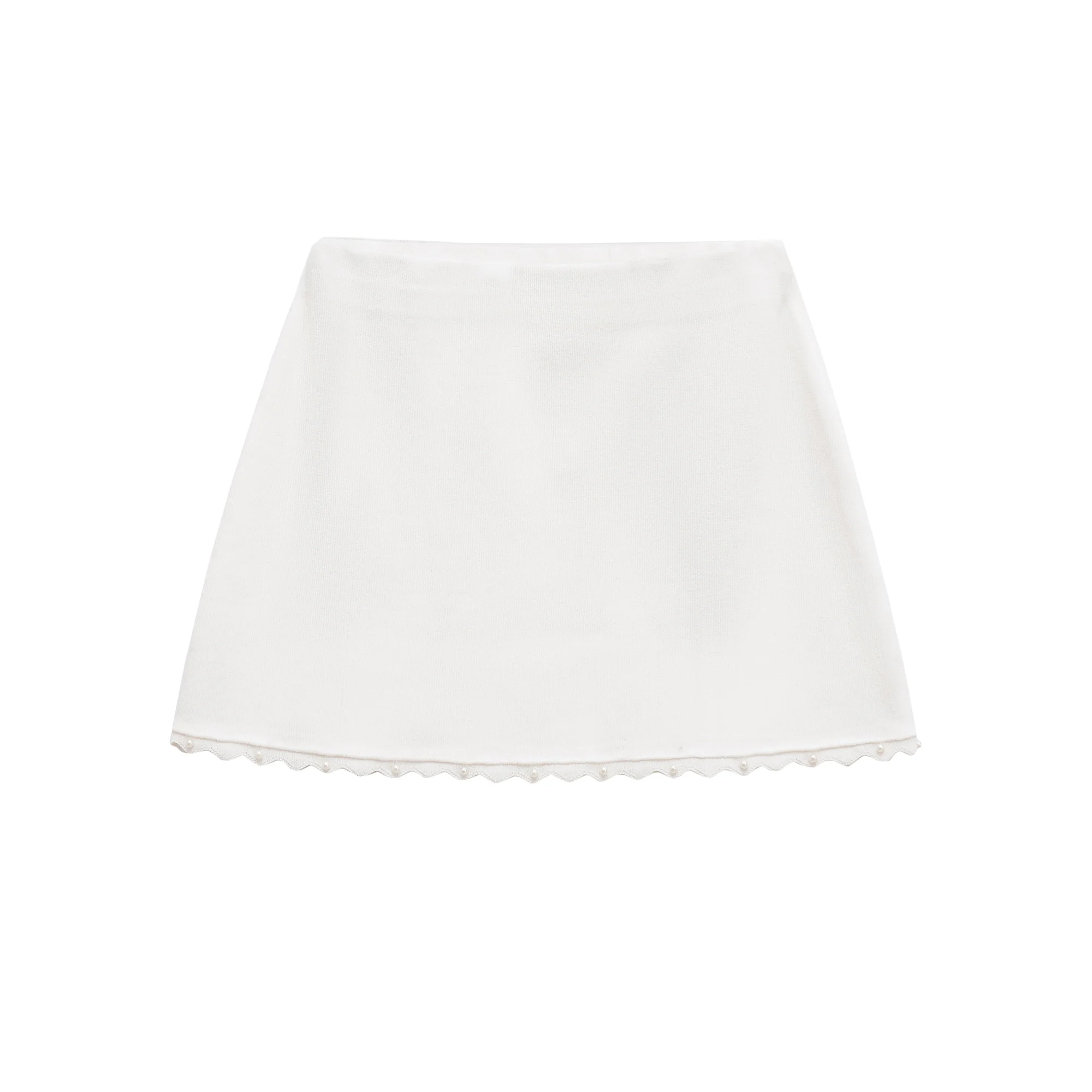 Elegante Vintage Frauen Hohe Taille Schlank A-Line Mini Rock Künstliche Perle Dekoration Sexy Party Rock Streetwear 5584208