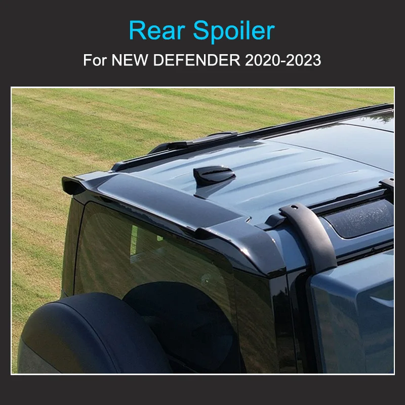 Spoilers & Wings for Land Rover Defender 90/110 Rear Spoiler Car Accessories 2020-2023 Car Tail Rear Gloss Black Trunk Spoiler