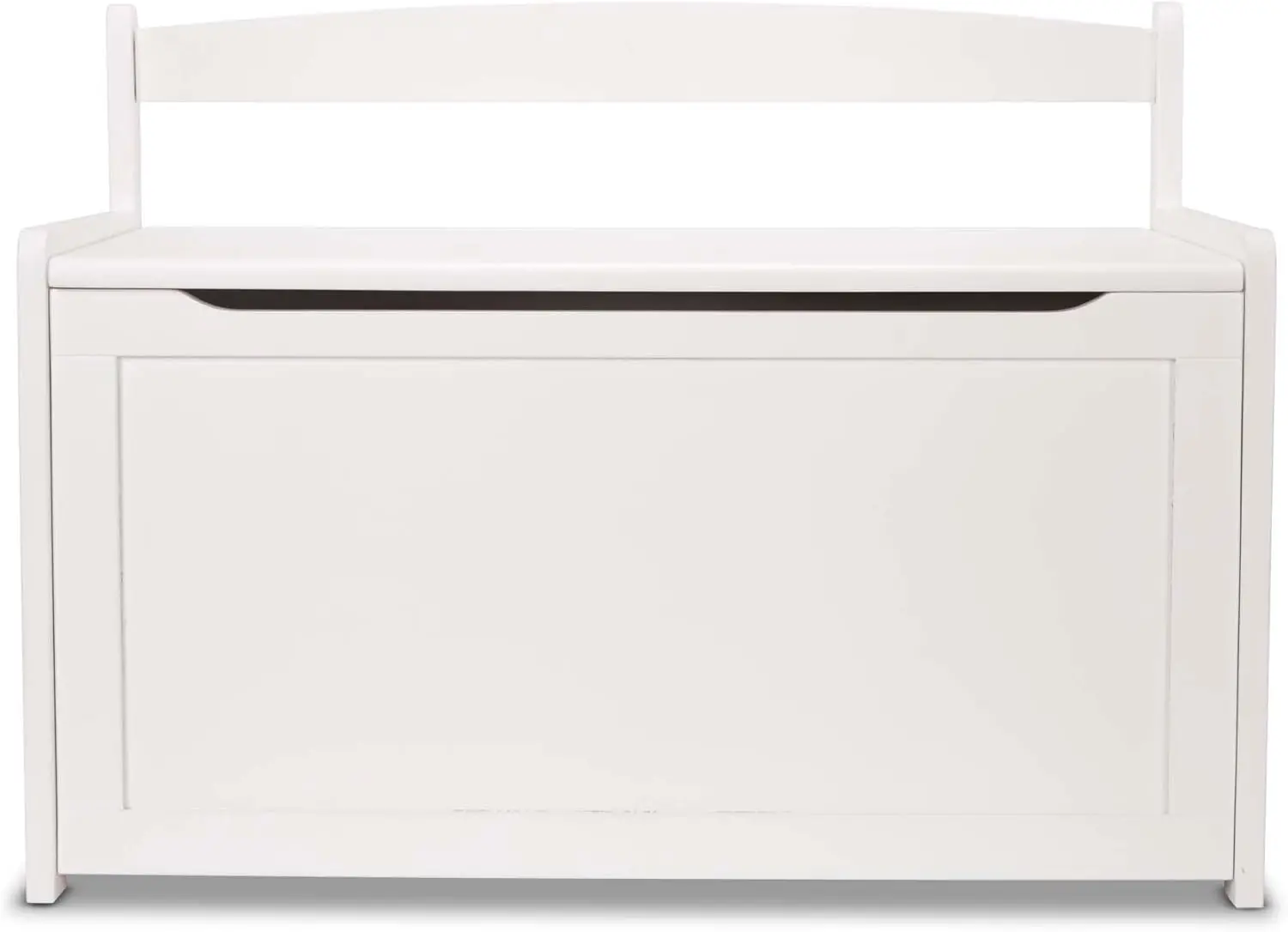 

Wooden Toy Storage Box with Safety-Hinged Lid Kids Toys Organizer for Playroom Bedroom Montessori Classroom