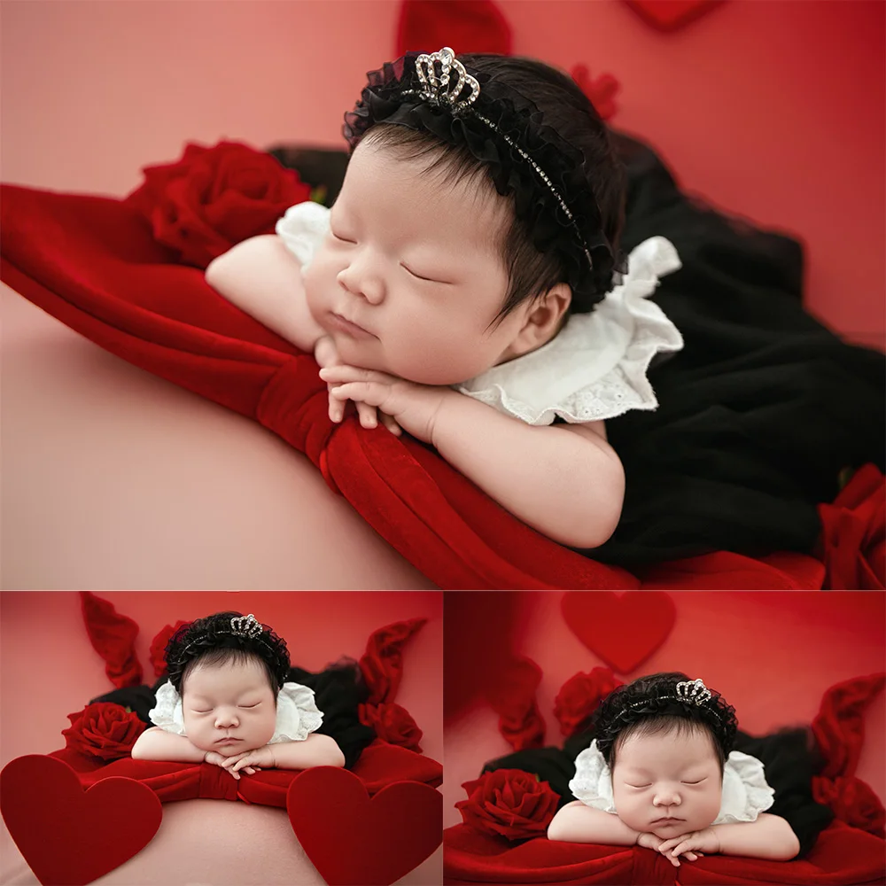 set-di-accessori-per-fotografia-neonati-abiti-in-tulle-nero-da-principessa-fascia-con-corona-outfit-per-foto-con-rose-e-cuori-per-studio-professionale