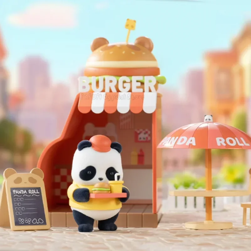 

Panda Roll Shopping Street Series Blind Box Guess Bag Mystery Box Toys Doll Cute Anime Figure Desktop Ornaments Gift