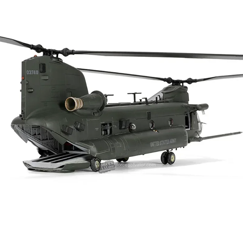 New DieCast 1:72 Scale USA MH47G MH-47G CH-47 Chinook Twin-rotor Heavy Helicopter Alloy Aircraft Model Military Collection Toy