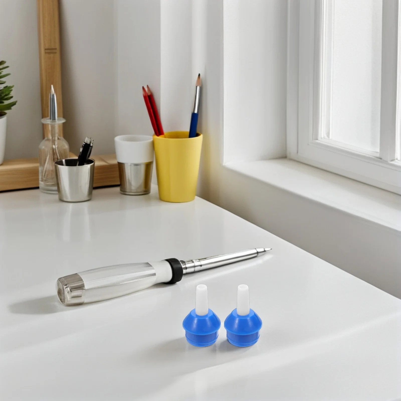 

10Pcs Full Aluminum Solder Sucker Nozzle High Vacuum Desoldering Pump Replacement Tip Compact Tool for Precise Solder Extraction