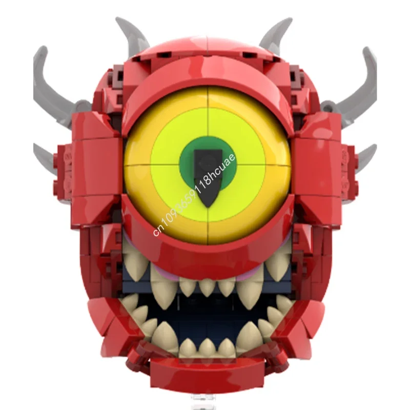 

434pcs MOC Cacodemones From Doom Series Nan Building Block Interactive STEM Educational Kit For Creative Builders Christmas Gift