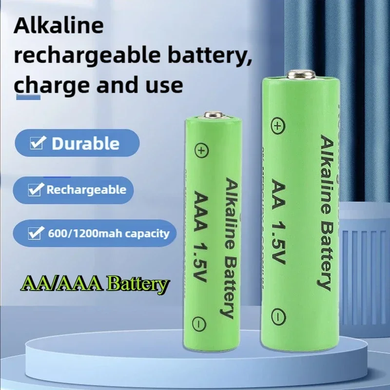 1.5V AA Battery AAA Rechargeable Batteries Alkaline 1200mAh for Torch Toys Clock MP3 Player Flashlight Replace Spare Accessories