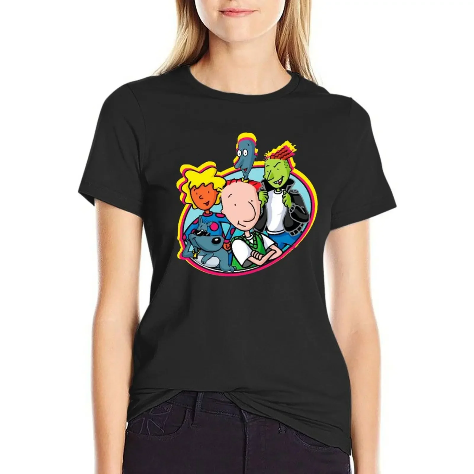 

Doug and friends T-Shirt hippie clothes new edition Blouse graphic t-shirts for Women