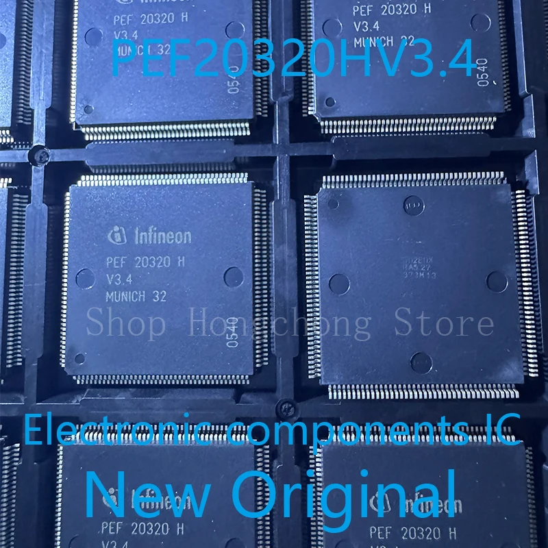 New Original PEF20320HV3.4 PEF20320H Multichannel Network Interface Controller 2.048Mbps 160-Pin MQFP IC CHIP 1PCS
