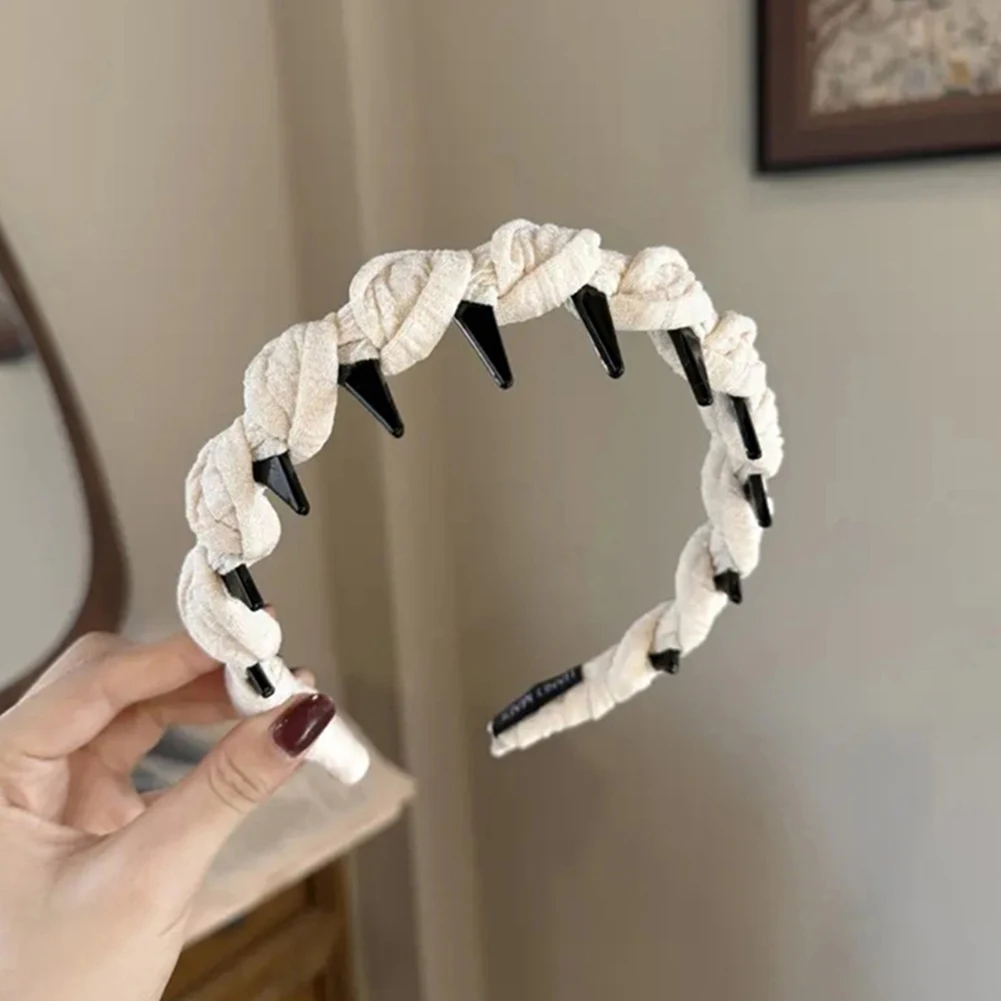 

Compact Portable Hairband For Styling Daily Fabric Headband Daily Wear Convenience Eye-catching Designs Multiple Color Options