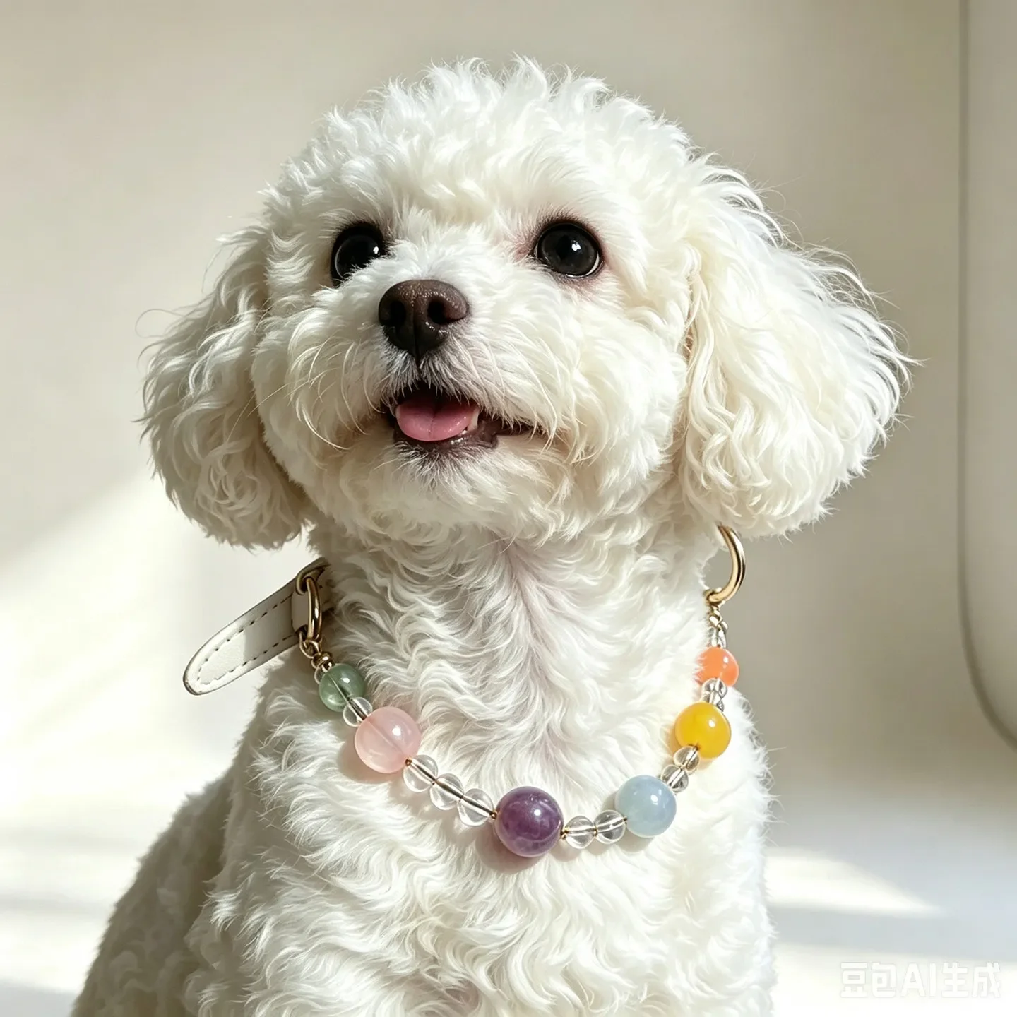 Cute Crystal Pet Necklace Small Dog Collar Poodle Yorkshire Terrier Dachshund Perros Accesorios Cat Collar Kitten Accessories