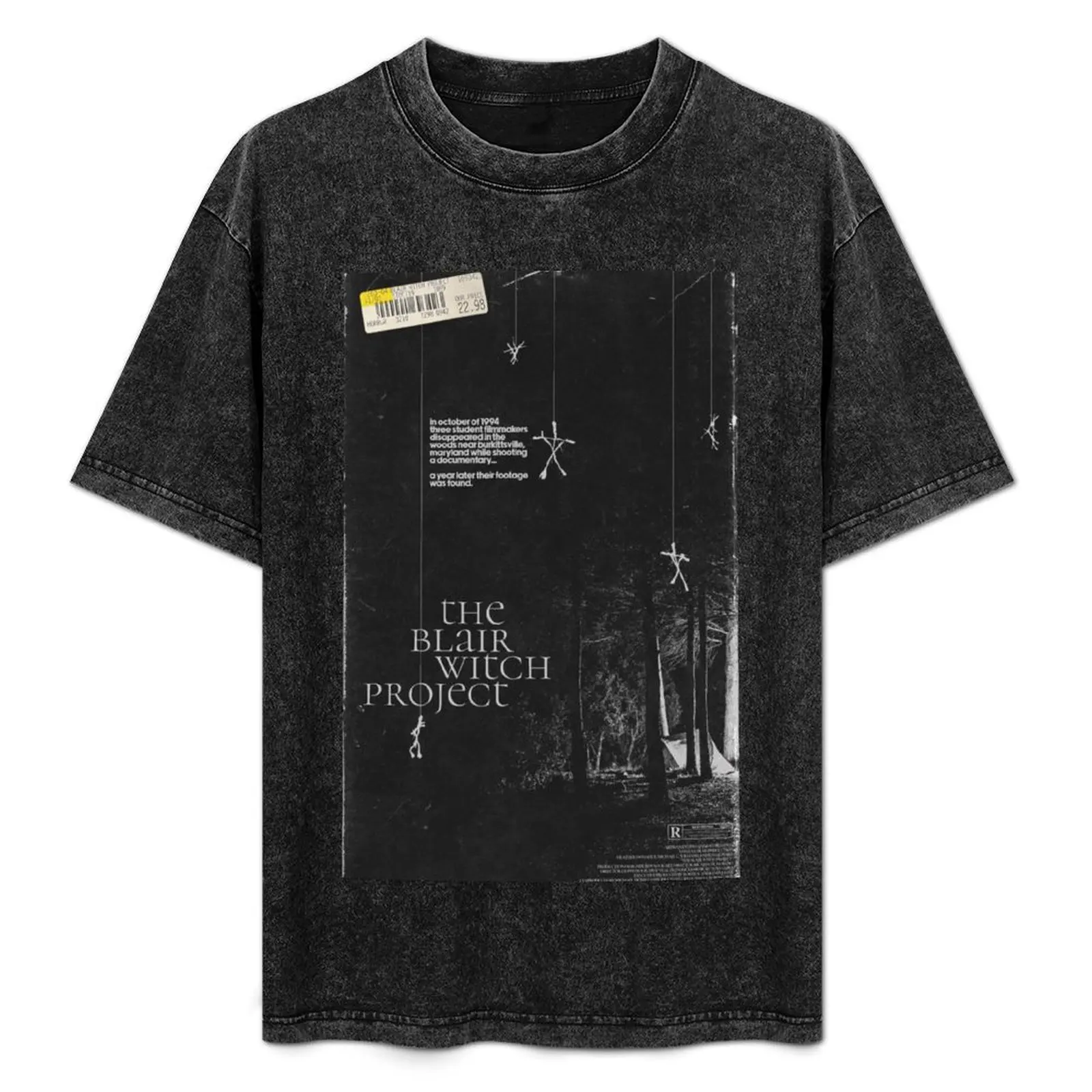 

Blair Witch Project Movie Poster T-Shirt oversizeds boys animal print oversized graphic tee graphic shirts men tshirt