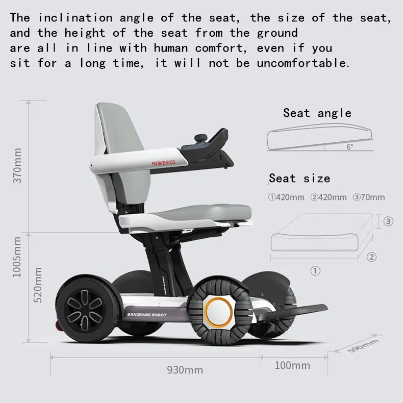 Automatical Folding Electric Wheelchair Fashion Cheap Price Small Lightweight Electric Wheelchair For Disabled,Elderly People