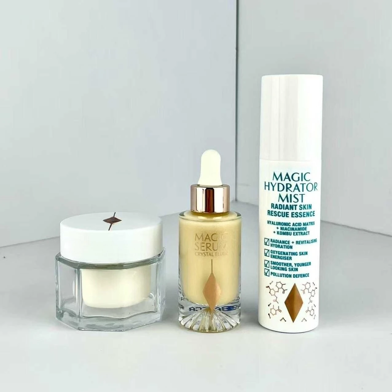 

Makeup Tool Kits Magic Collection: Cream + Serum + Mist for Radiant Skin