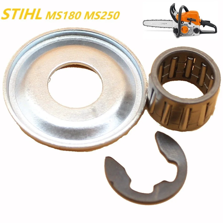 Clutch Washer Clip Needle Cage Bearing For STIHL MS170 MS180 MS210 MS230 MS250 017 018 021 023 025 MS 210 230 250 Chainsaw Part