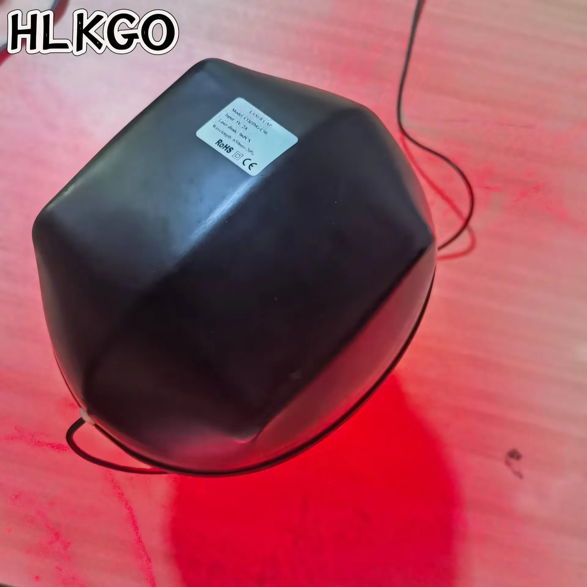 

Профессиональная шапка для красносветовой терапии LLLT с массажем кожи головы, 650 нм, для стимуляции роста волос, предотвращения их выпадения и улучшения выработки коллагена