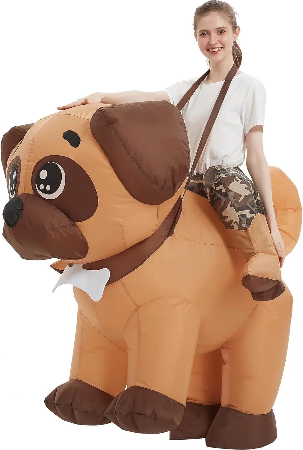 Blow Up Party-Kostüme, aufblasbares Kostüm für Erwachsene, aufblasbares Hundekostüm,