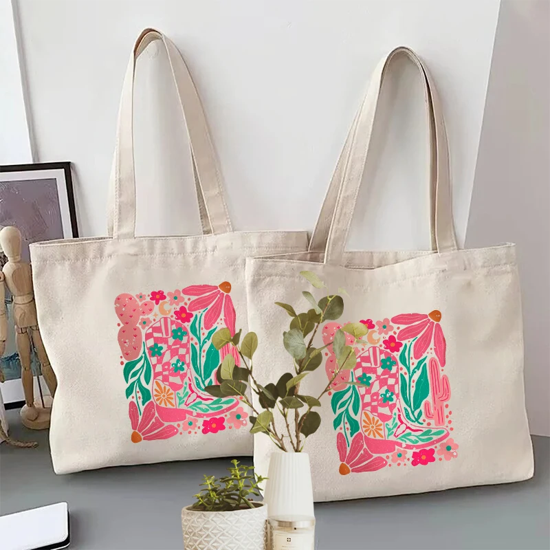 bolsa-de-ombro-personalizada-em-lona-com-estampa-floral-e-estilo-western-boho-reutilizavel-para-mulheres-em-viagens-e-compras