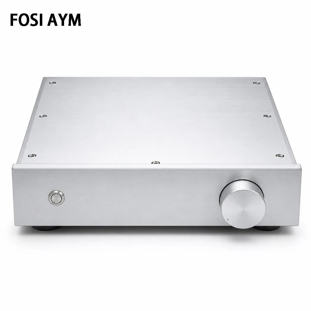 280x65x228mm FOSI AYM  Full Aluminum HiFi Preamp DAC Decoder Chassis Tube Amplifier Audio Power Supply Case Box