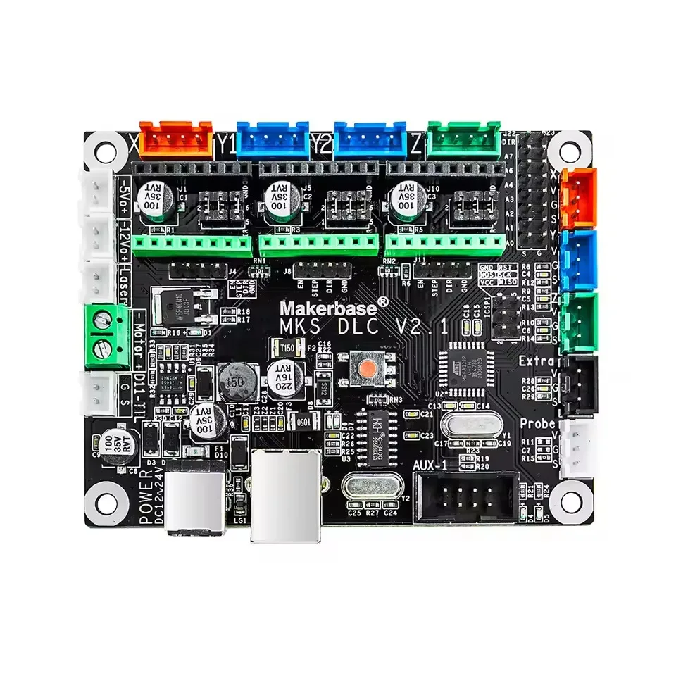 MKS DLC Mainboard Control Board Supports Writing Machines CNC Engraving Laser Engraving Arduino UNO R3 Expansion