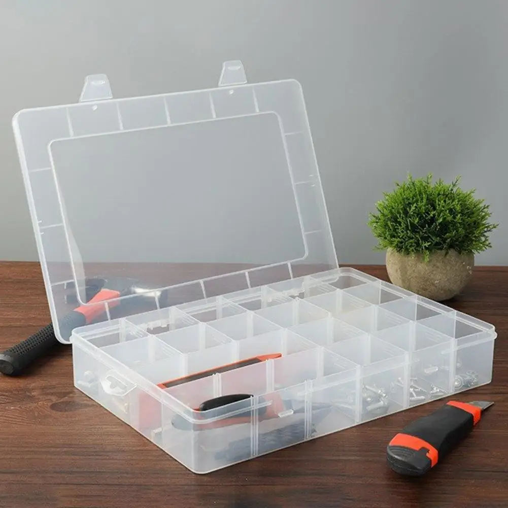 Fishing Bait Organizer Fishing Lure Box with Adjustable Dividers Waterproof Fishing Lure Box with for Baits for Anglers