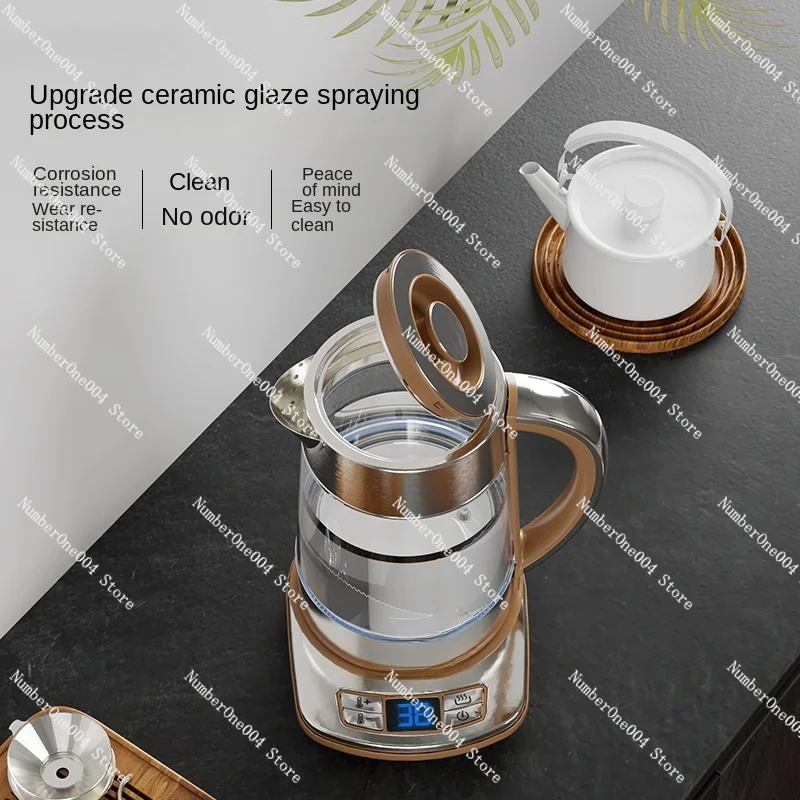 Applicable to Glass electric kettle Electric kettle household transparent quick-start kettle insulation integration automatic