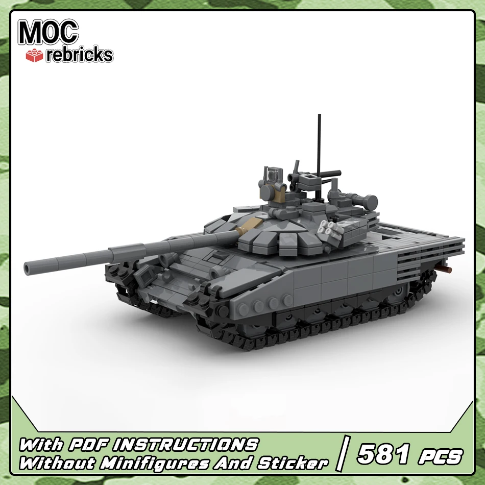 

Военная серия T72B3 Mod 2016, масштаб 1:45, набор моделей танка MOC, армейские боевые силы, боевой автомобиль, строительные блоки, кирпичи, игрушка в подарок