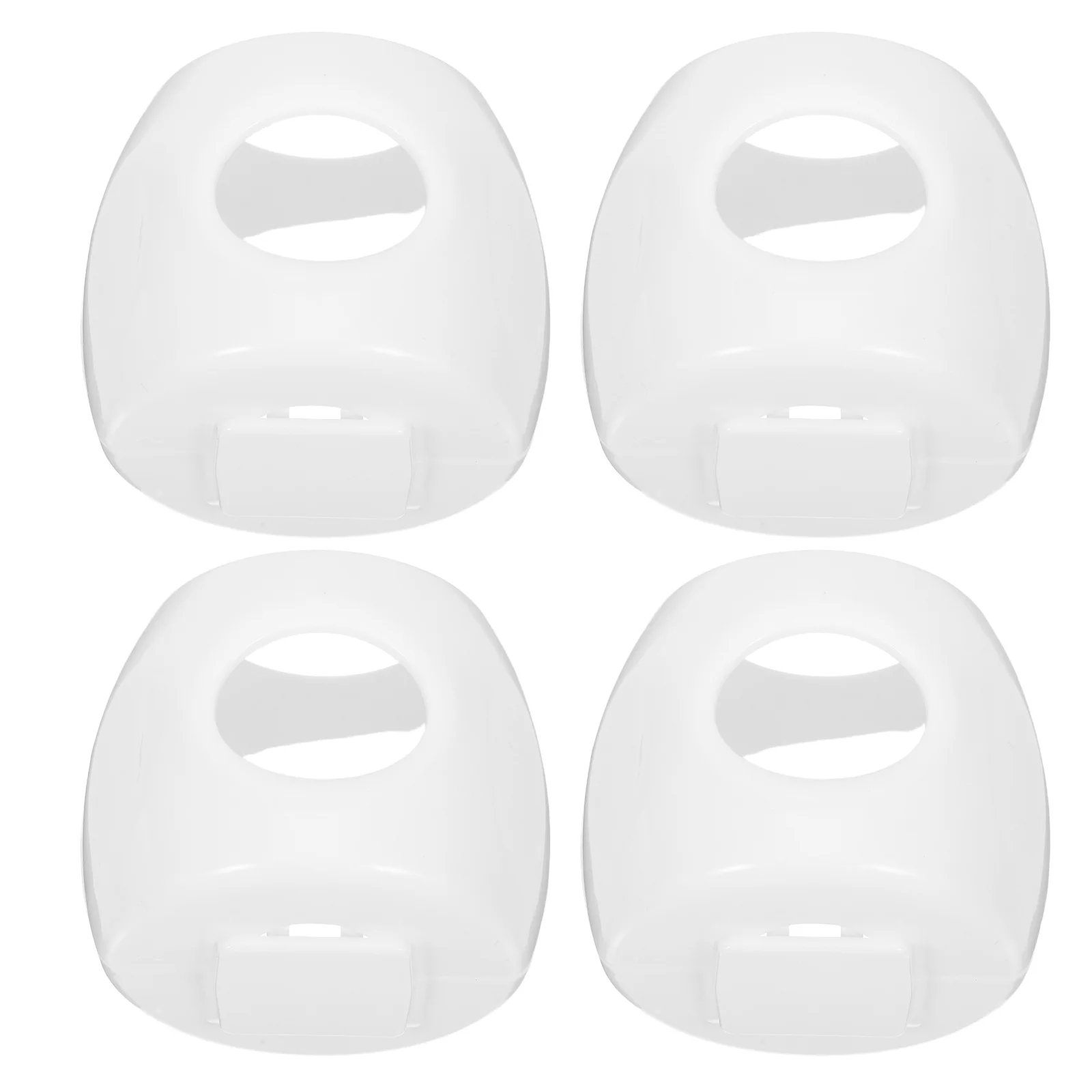 

4Pcs Baby Safety Door Knob Cover Child Proof Lock Protector for Toddlers Handle Guard Reusable No Residue Removal