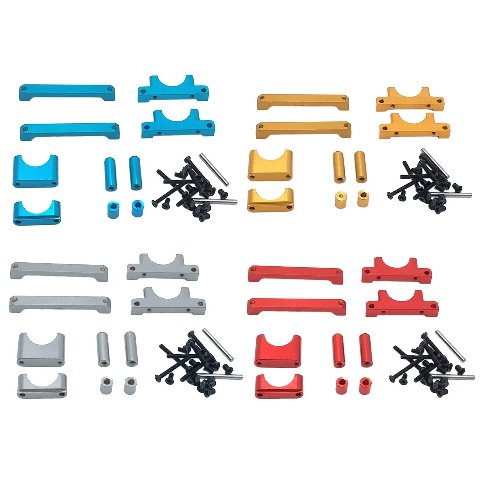 1:18 스케일 RC 자동차 트렁크 업그레이드 부품 A949 A959 A969 RC 자동차 액세서리 용 금속 섀시 예비 부품