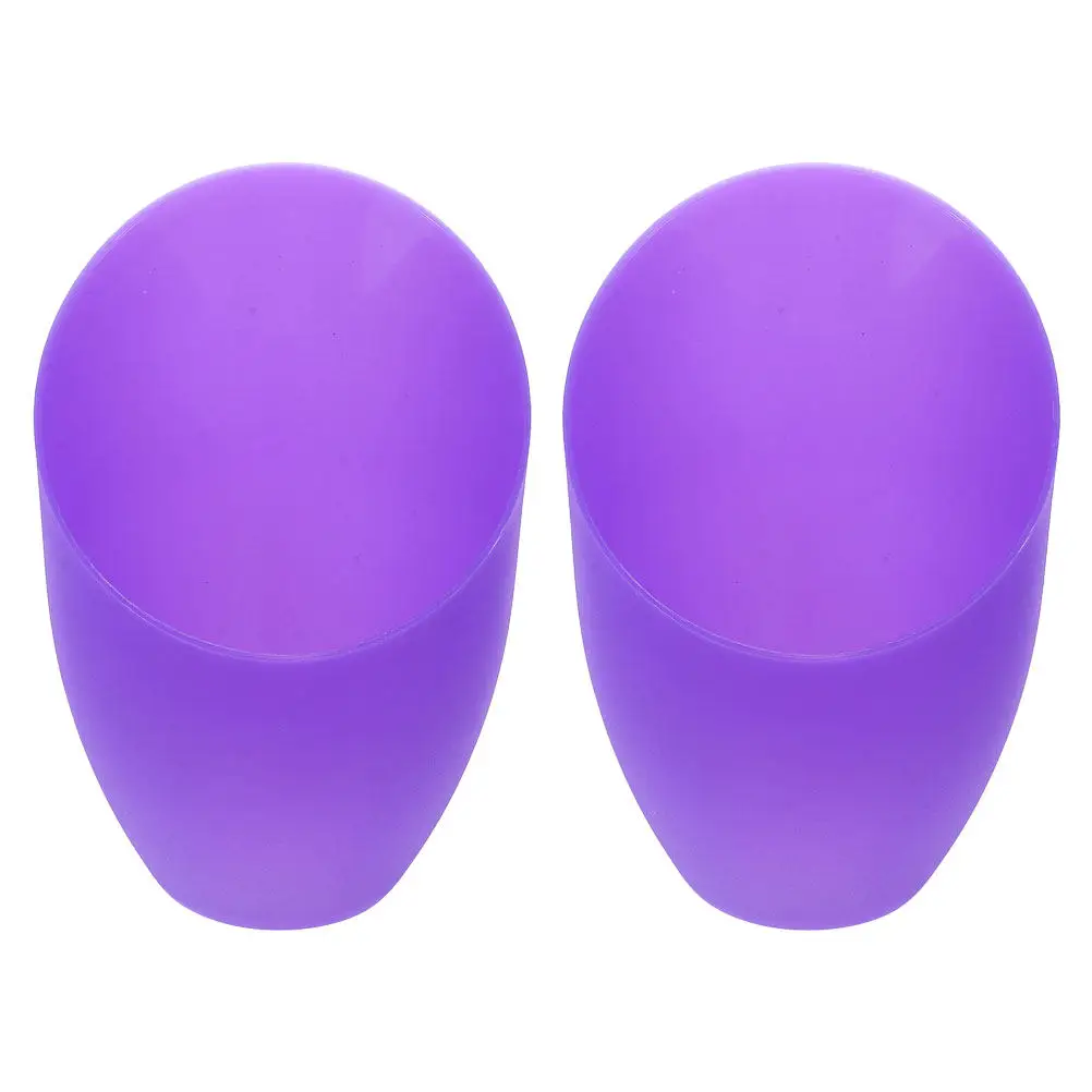 2Pcs Plastic Horseshoe Lampshade Inclined Head Simple Lamp Cover for Table Lamps Hanging Light Shade Small Lamp Shade