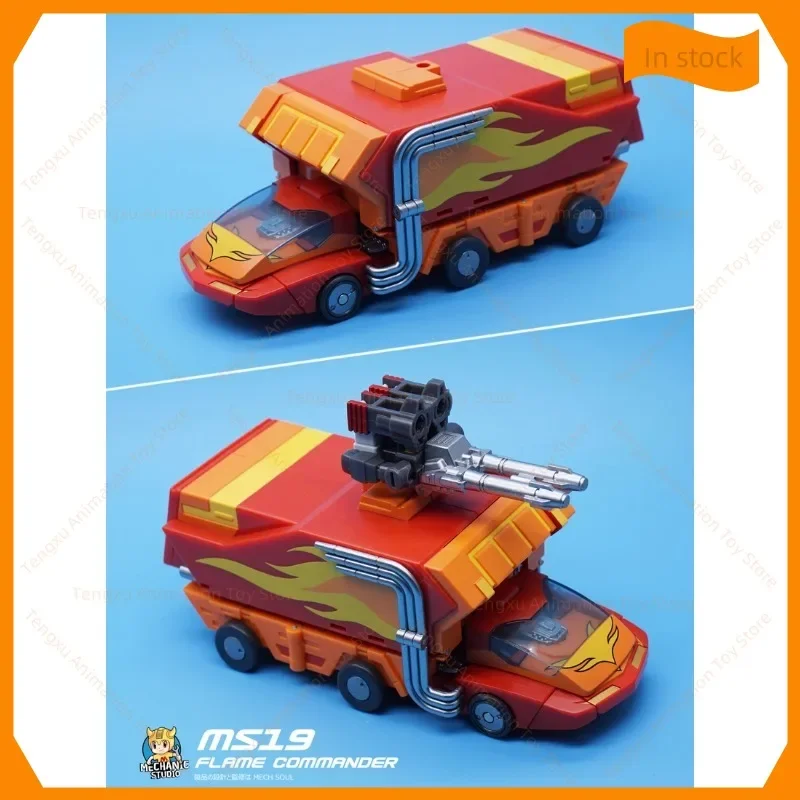 สินค้าพร้อมส่ง【สินค้าแท้】MFT Transformation Ms-19 Ms19 Hot Flame Walker Rod ของแท้จากผู้ผลิตที่สาม Rodimus Prime แอ็คชั่นฟิกเกอร์ ของเล่น