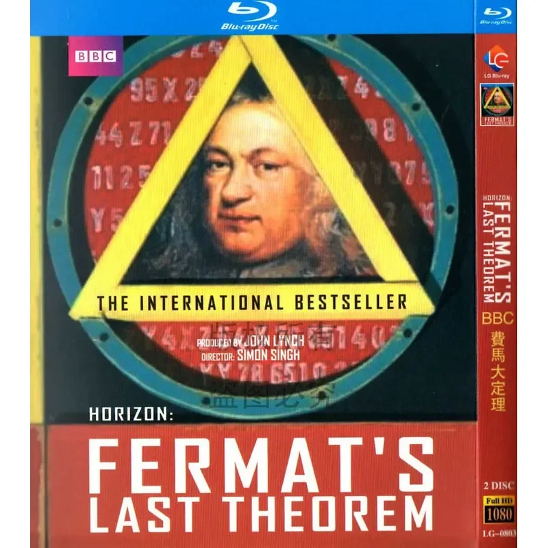 

Blu-ray popular science documentary Fermat's Last Theorem high-definition disc 1080P 2BD disc non-DVD disc