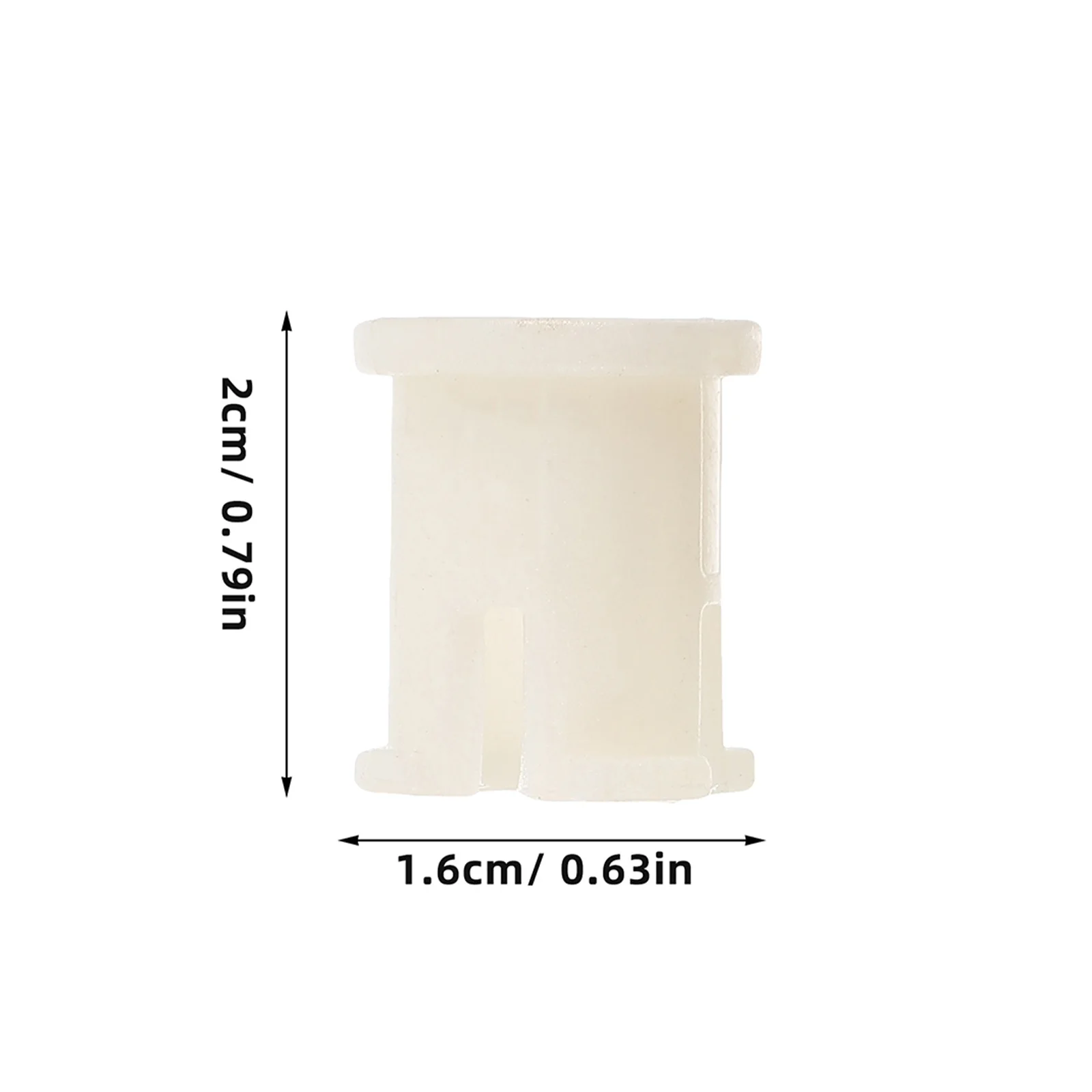 10Pcs Practical Caster Sockets Swivel Caster Stem Inserts for Furniture Legs Fine Workmanship Wheel Socket