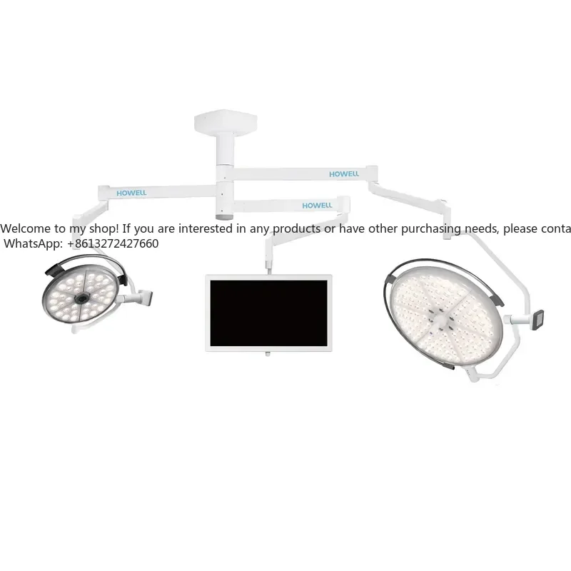 HE-L700/L500 Electric Powered Operating Room Ceiling-Mounted LED Shadowless Lamp