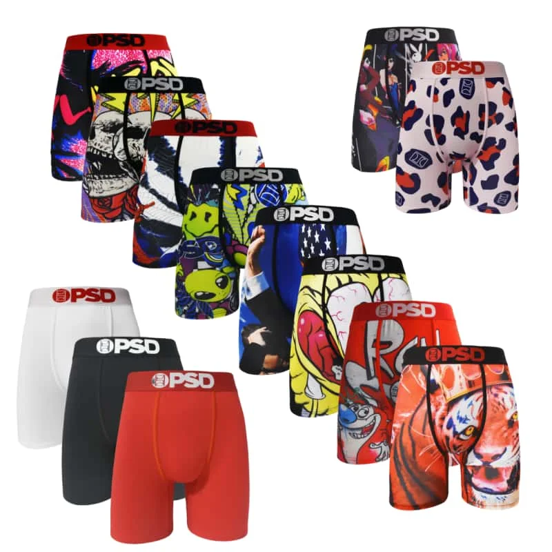 sexy men's underwear boxer shorts fashion men's panties panties printed men's underwear men's boxer