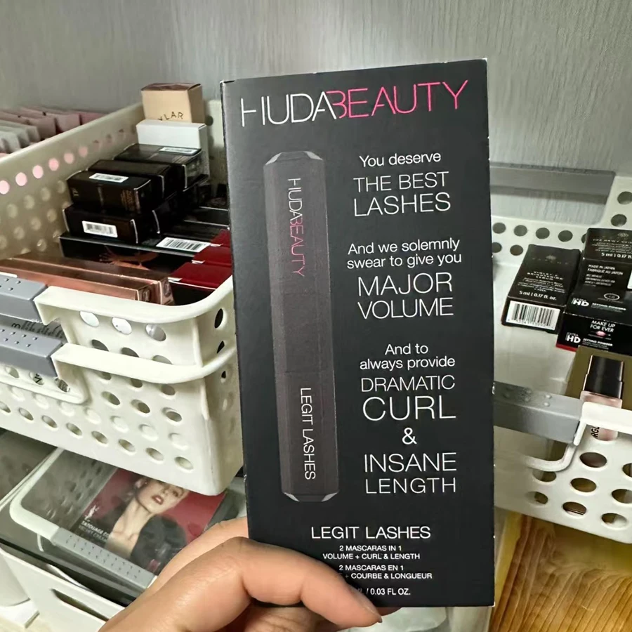 2 ml Monstergrootte Huda Legit Wimpers Instant Lash Extension Wimpers Make-up Voller Multiplied Extreme Krul Sneldrogende Wimpers Schoonheid