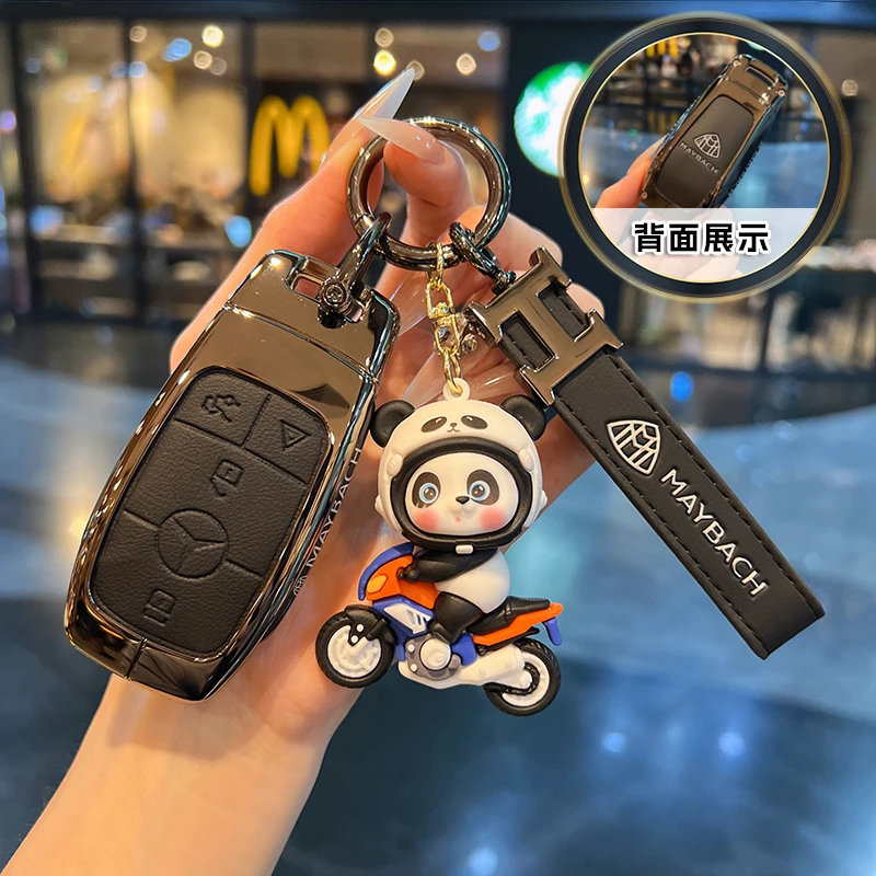 

Car Key Case Cover For Mercedes Benz A C E S G GLS CLA Class W213 W177 W205 W222 X167 W176 AMG Accessories