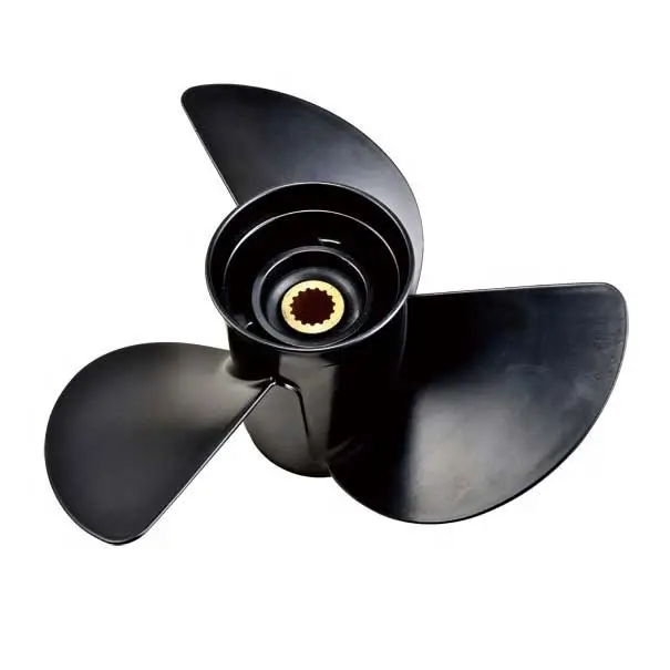 13-1/2x15 3HKB64532-0  60 140HP 15Spline Outboard Marine Replacement Aluminum 3-Blade Propeller