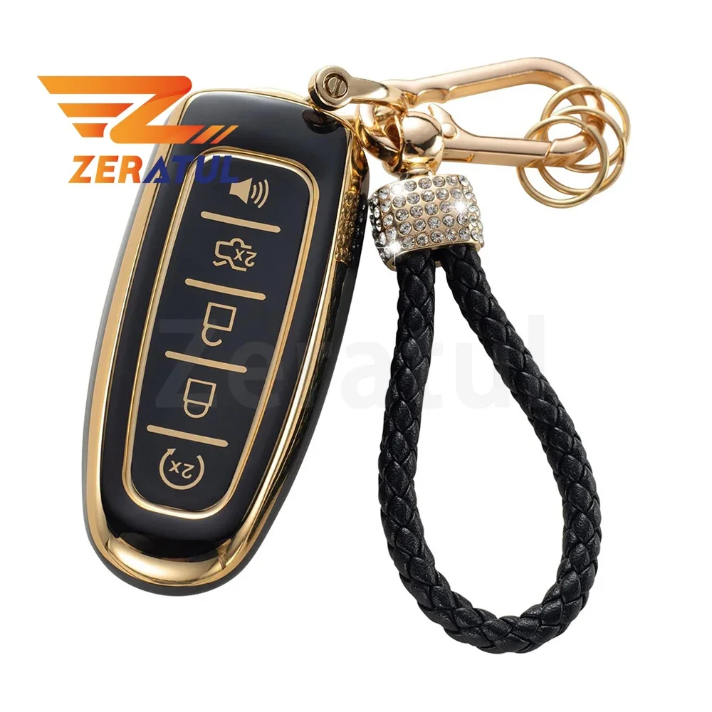 5 Buttons Tpu Car K… - image