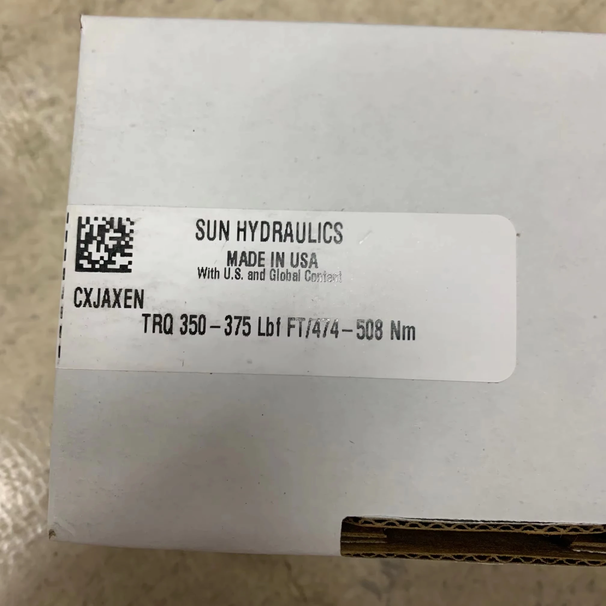 CXJAXEN  SUN HYDRAULICS ORIGIN Free Flow Nose to Side Check Valve SCREW in CARTRIDGE INSERT STOCK COMPETITIVE