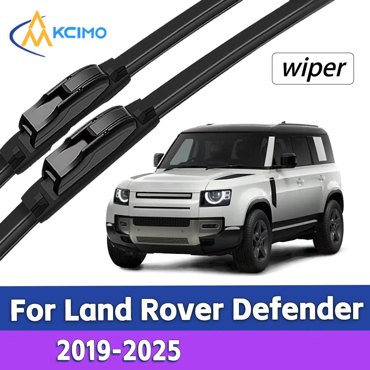 

All-Weather High Performance Wipers For Land Rover Defender 2019-2025 Front Window Cleaning Kit