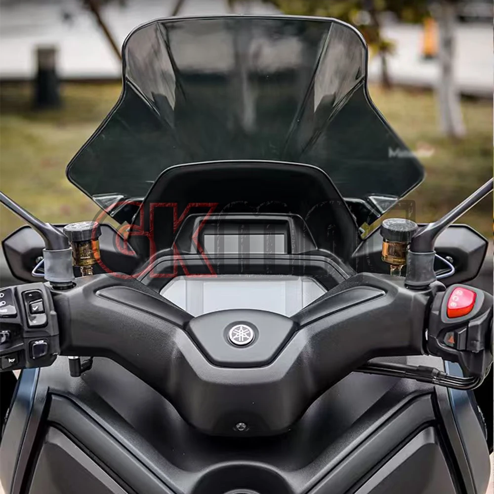 For YAMAHA XMAX300 X-MAX 300 XMAX 300 Motorcycle Modification Windshield Increase Height Windproof Fairing