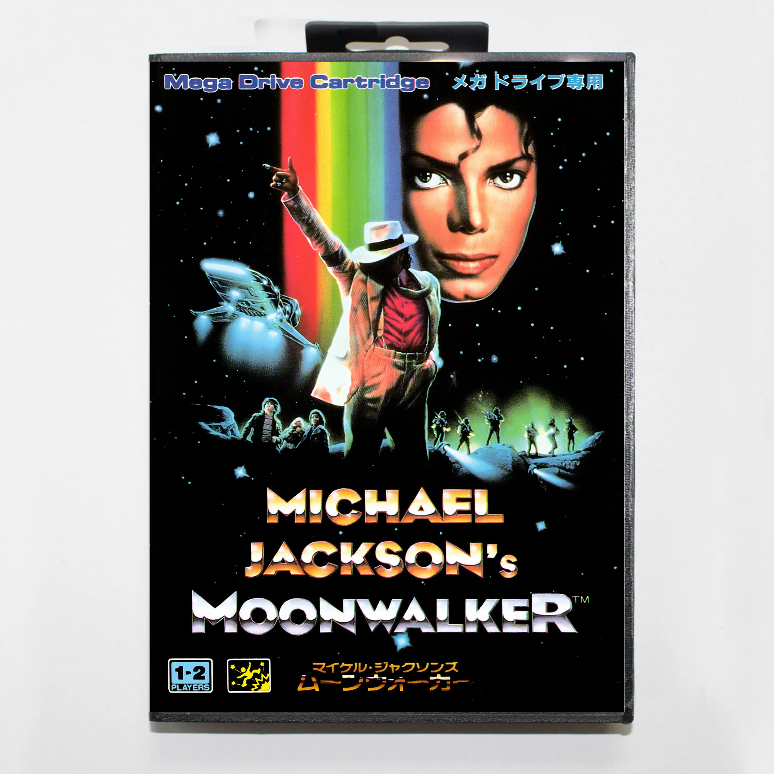 Moonwalker With Japan Box 16bit MD Game Card For Sega Mega Drive/Genesis System