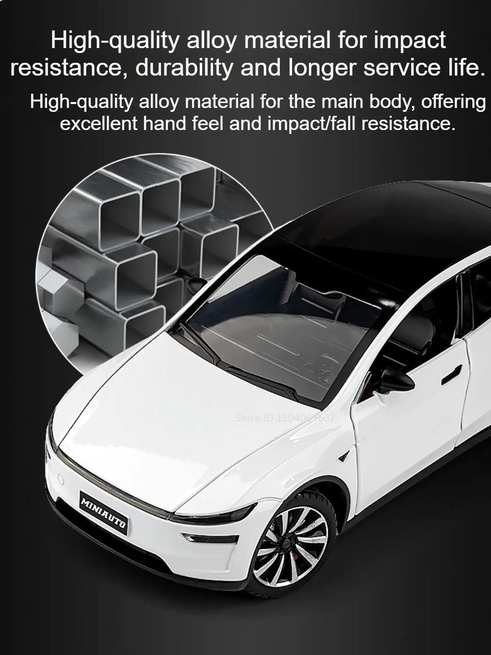 1:24 Model Y Robotaxi Diecast Model