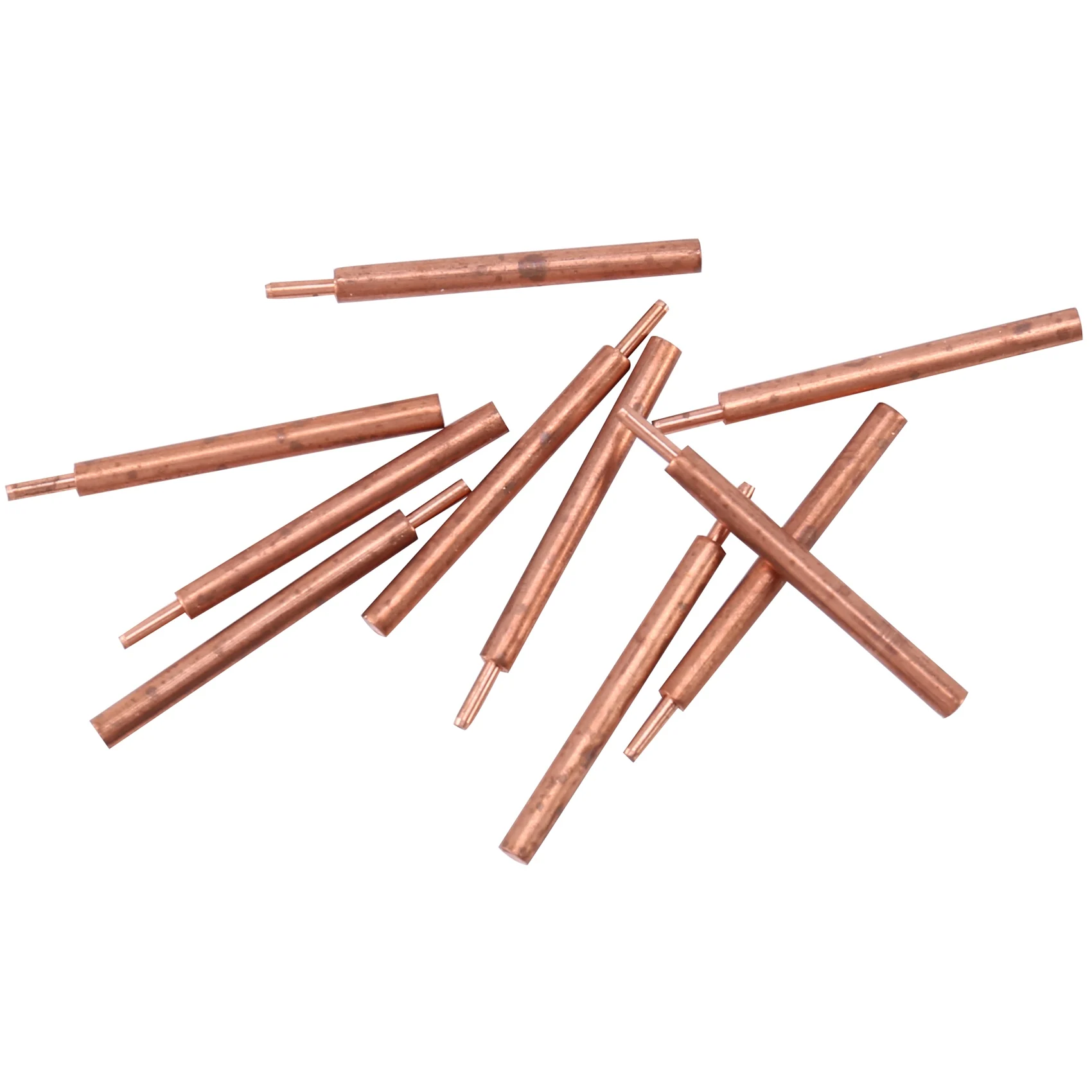 10 Pz/lotto Utilizzato per Saldatrice a punti Macchina Pulse Spot Saldatore Ago di Saldatura Spille di Saldatura Adatto per 709A 788H 787A Saldatura