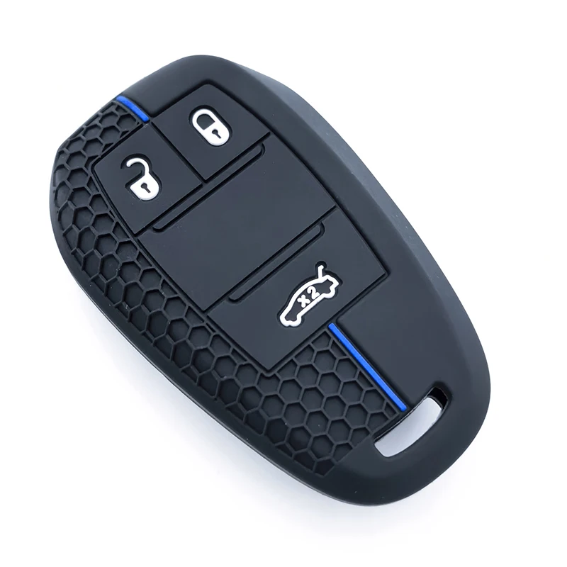 جديد سيليكون 3 زر فوب شل مفتاح حامي سيارة مفتاح بعيد غطاء ل ألفا روميو ستيلفيو جوليا 2017 2018 اكسسوارات #2