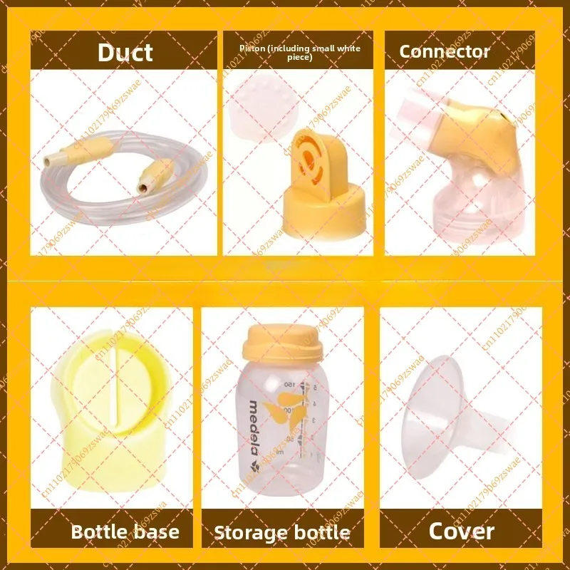 Breast Pump Accessories for Medela Swing, 1 Set Dedicated Replacement Parts Kit
