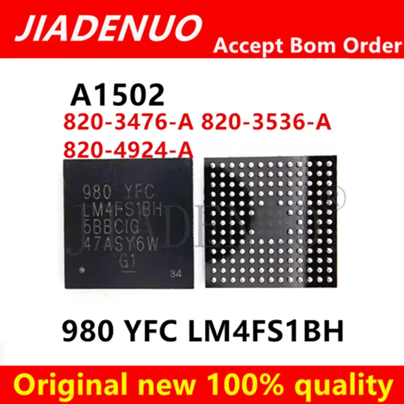 1 sztuk 980 YFC LM4FS1BH dla MacBook A1502 820-3476-A 820-3536-A 820-4924-A płyta główna płyta główna testowany układ scalony